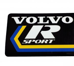 lmr Volvo R-Sport Dekal 60x92mm
