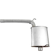 lmr Bakre Ljuddämpare 855, S/V70, XC70 AWD