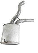 Bakre Ljuddämpare 855, S/V70, XC70 AWD