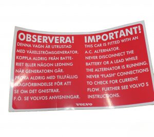 lmr Dekal växelströmsgenerator 123GT