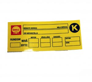 lmr Dekal senaste service, Shell