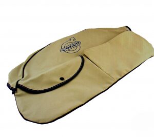 lmr Reservhjulsöverdrag Vit med volvologga