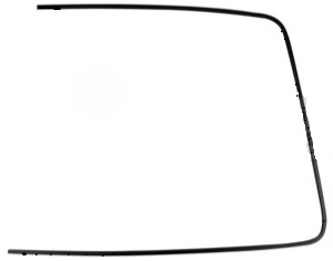 lmr Prydnadslist Bakruta 244 86-, Svart