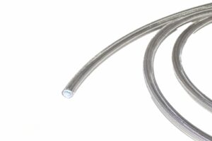 AN3 PTFE Stålomspunnen Slang