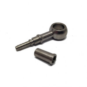 lmr 3/8", 10mm Banjo till AN3 slang, Rak