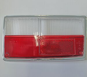 lmr Bakljusglas 140, 164, 240 73-78 Röd/ Vit