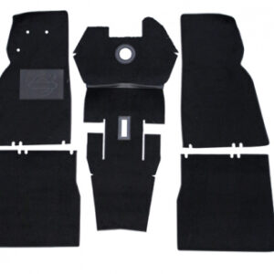 lmr Golvmatta Duett 210 Svart textil