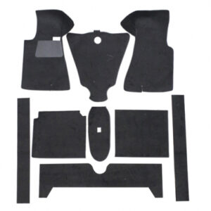 lmr Golvmatta 140 -71 Svart textil