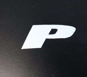 lmr Däcktext "P"