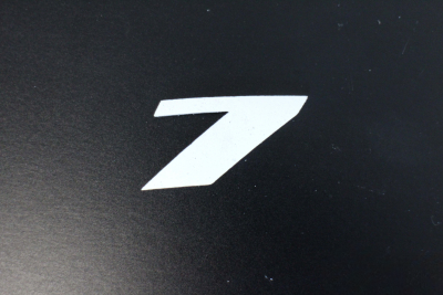 Däcktext "7" lmr Däcktext "7"