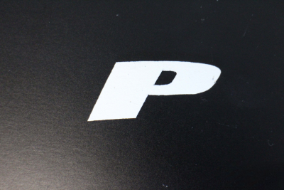 Däcktext "P" lmr Däcktext "P"