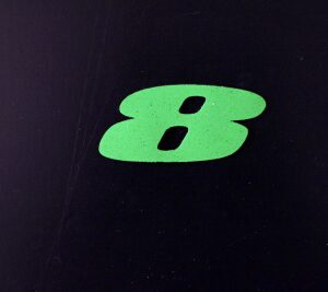 Däcktext "8" lmr Däcktext "8"