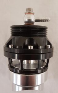 Dumpventil 55mm Turbo-X Svart