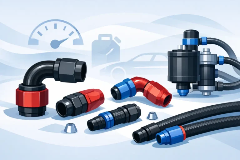 Bästa AN kopplingar för bränslesystem