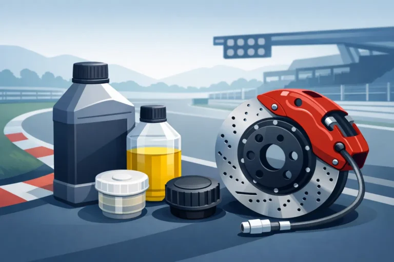 Bromsvätska för bana - rätt uppgradering