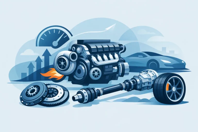 Guide till drivlina för effektökning