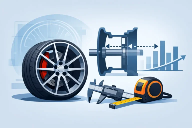 Mät och räkna ET på fälgar rätt