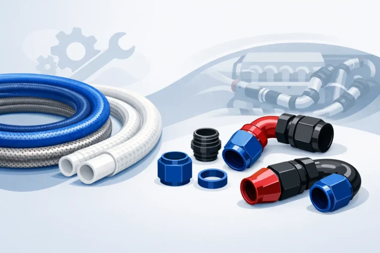 PTFE slang och AN-kopplingar utan misstag