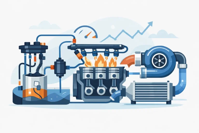 Så räknar du bränslesystem för turbo