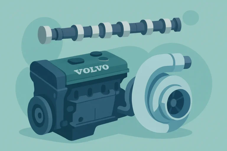 Volvo 8v KLR S/T4-kamaxel - rätt val för laddtryck