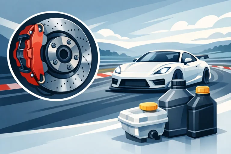 Bästa bromsvätskan för hård bankörning