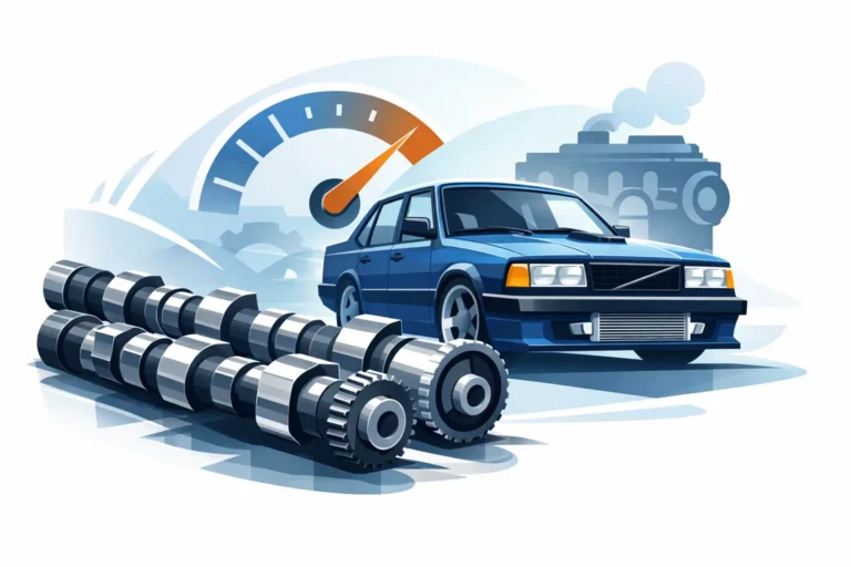 Bästa kamaxlarna för Volvo 8v turbo