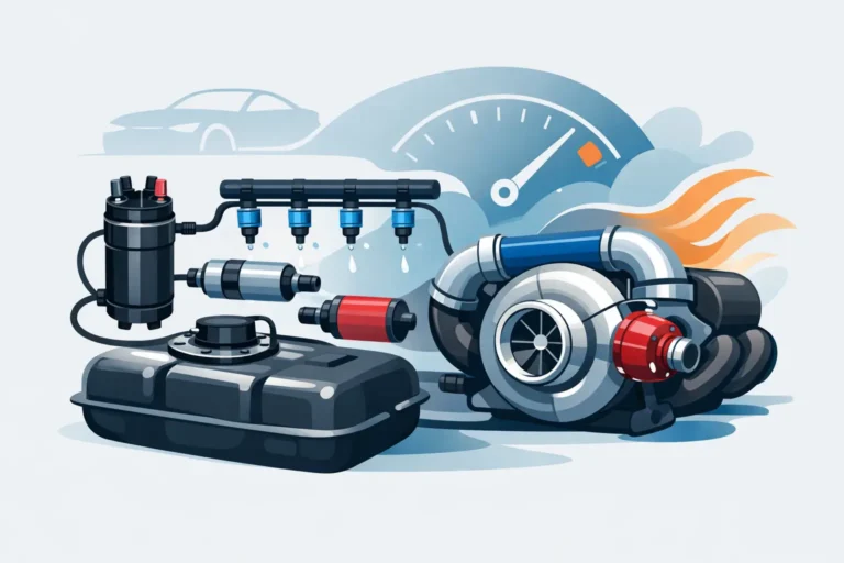 Guide till bränslesystem för turbo bygge