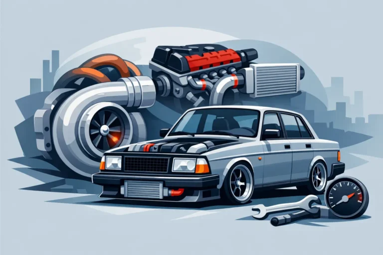 Kundbygge: Volvo 240 turbokonvertering rätt