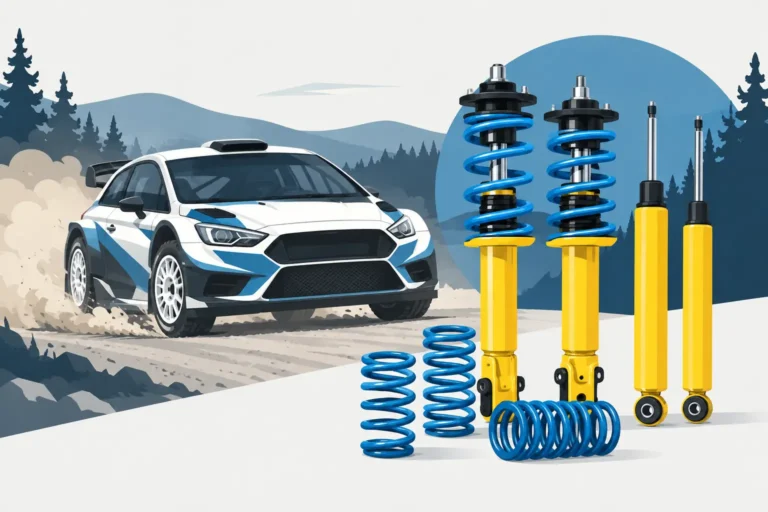 Rallybygge med Bilstein stötdämpare - rätt chassi